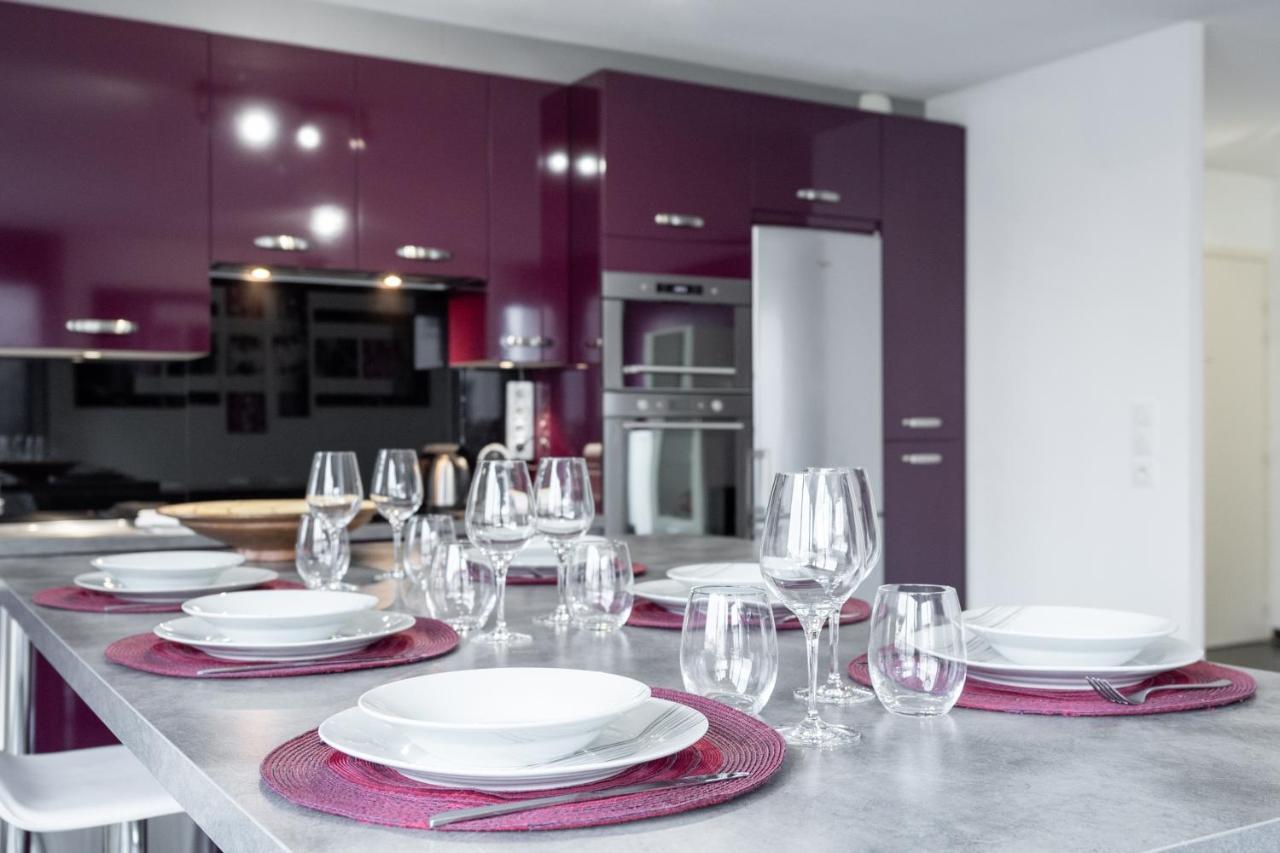 Le 7 De Coeur - Grand T4 Avec Balcon Apartment Lyon Luaran gambar